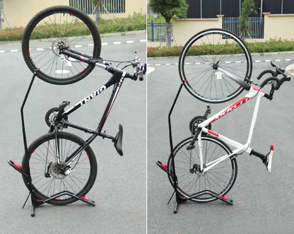 Vertical & Horizontal Bicycle Bike Floor Rack Stand Bicycle Stand