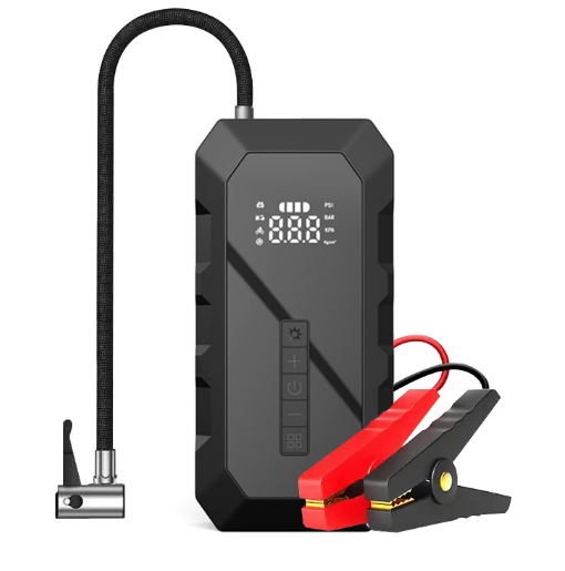 Car Jump Starter with Air Compressor 12000mAh