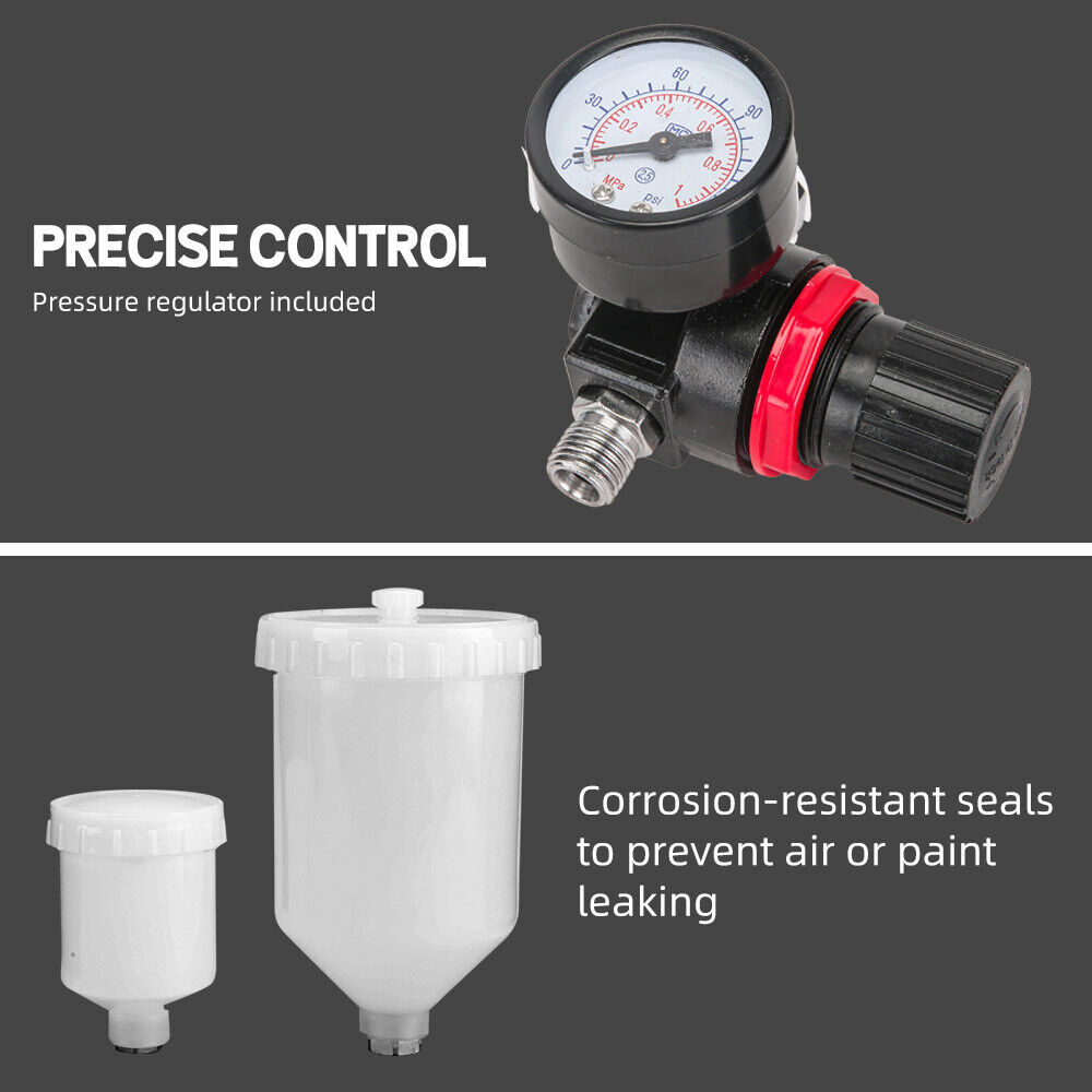 2PCS Paint Spray Gun Kit - salelink.co.nz