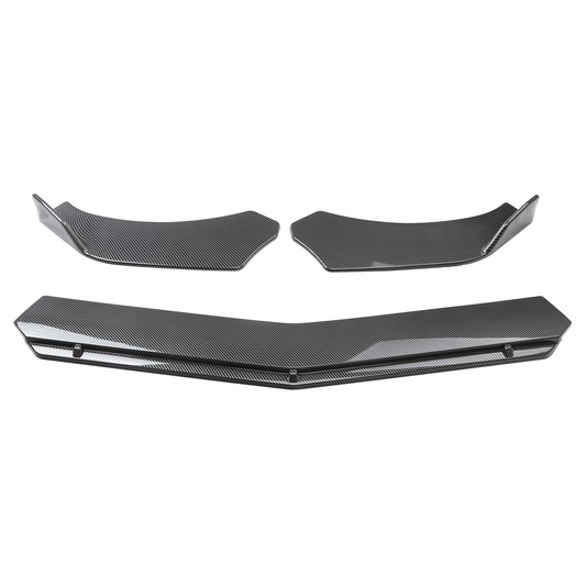 Universal Car Front Bumper Protector Lip Body Spoiler Splitter Kit
