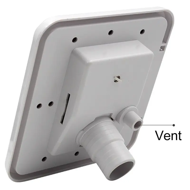 RV Gravity Water Inlet Hatch White Caravan Accessories Parts - salelink.co.nz