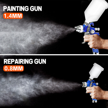 2PCS Paint Spray Gun Kit - salelink.co.nz