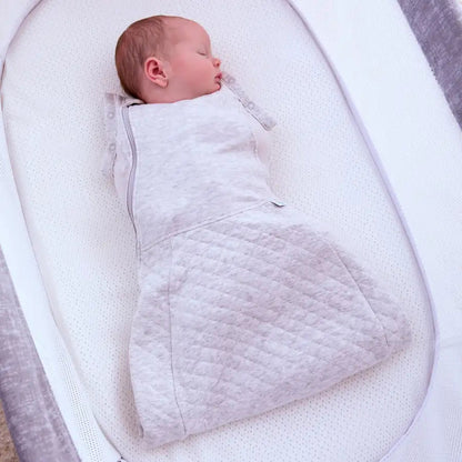 Purflo Swaddle to Sleep Bag All Seasons - Minimal Grey - Babyonline