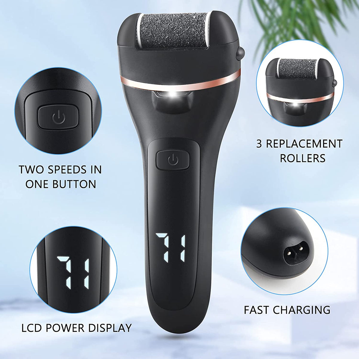 Electric Foot File Pedicure Set - salelink.co.nz