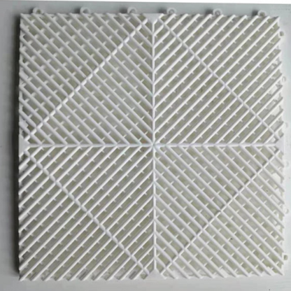 Vented Plastic Garage Floor Tile