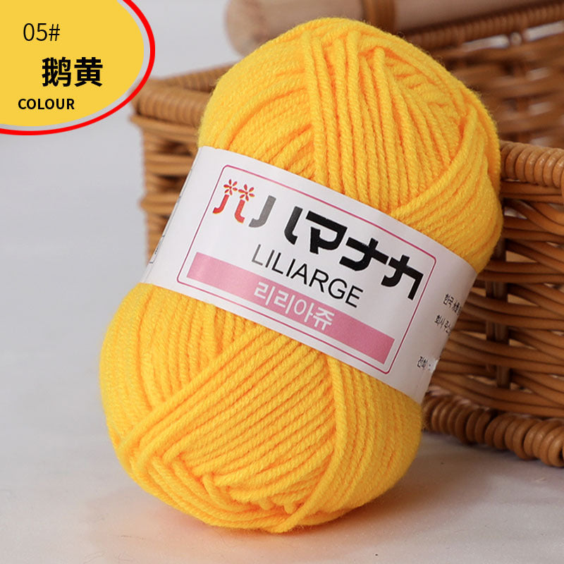 4-Ply Milk Cotton Yarn