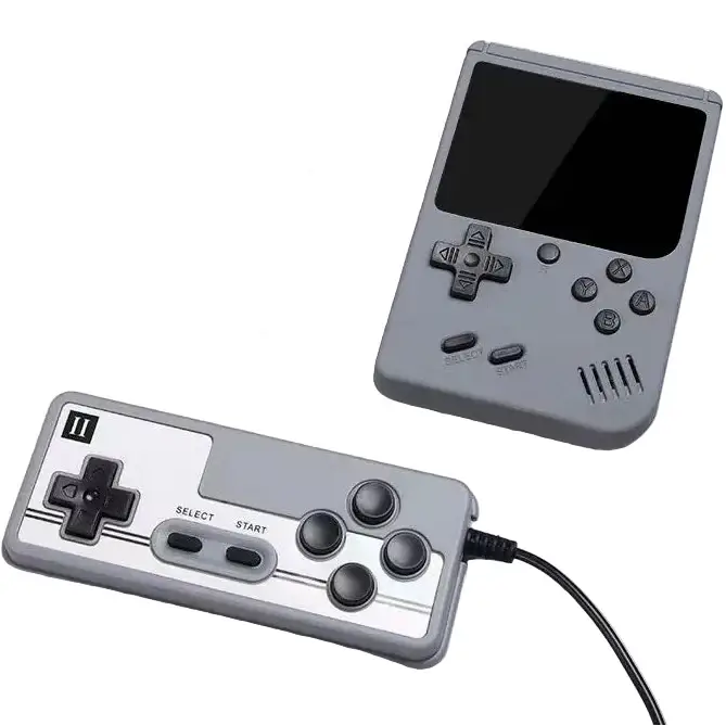 8-Bit Mini Handheld Game Console – 500 Games (5 colours available)
