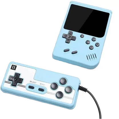 8-Bit Mini Handheld Game Console – 500 Games (5 colours available)
