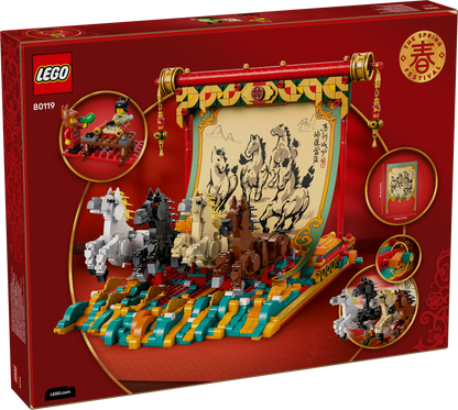LEGO Spring Festival: Galloping Horse Canvas (80119)