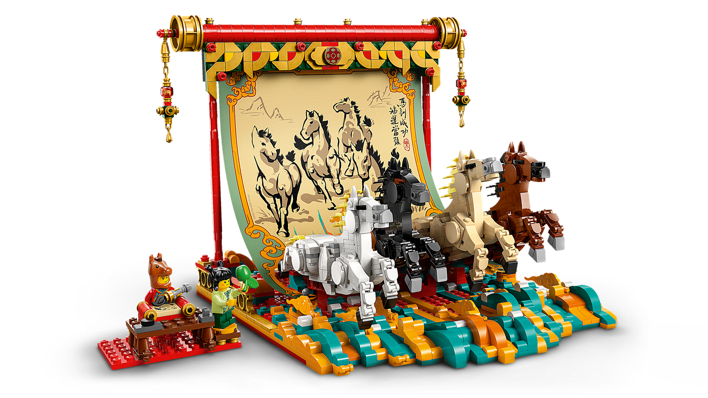 LEGO Spring Festival: Galloping Horse Canvas (80119)