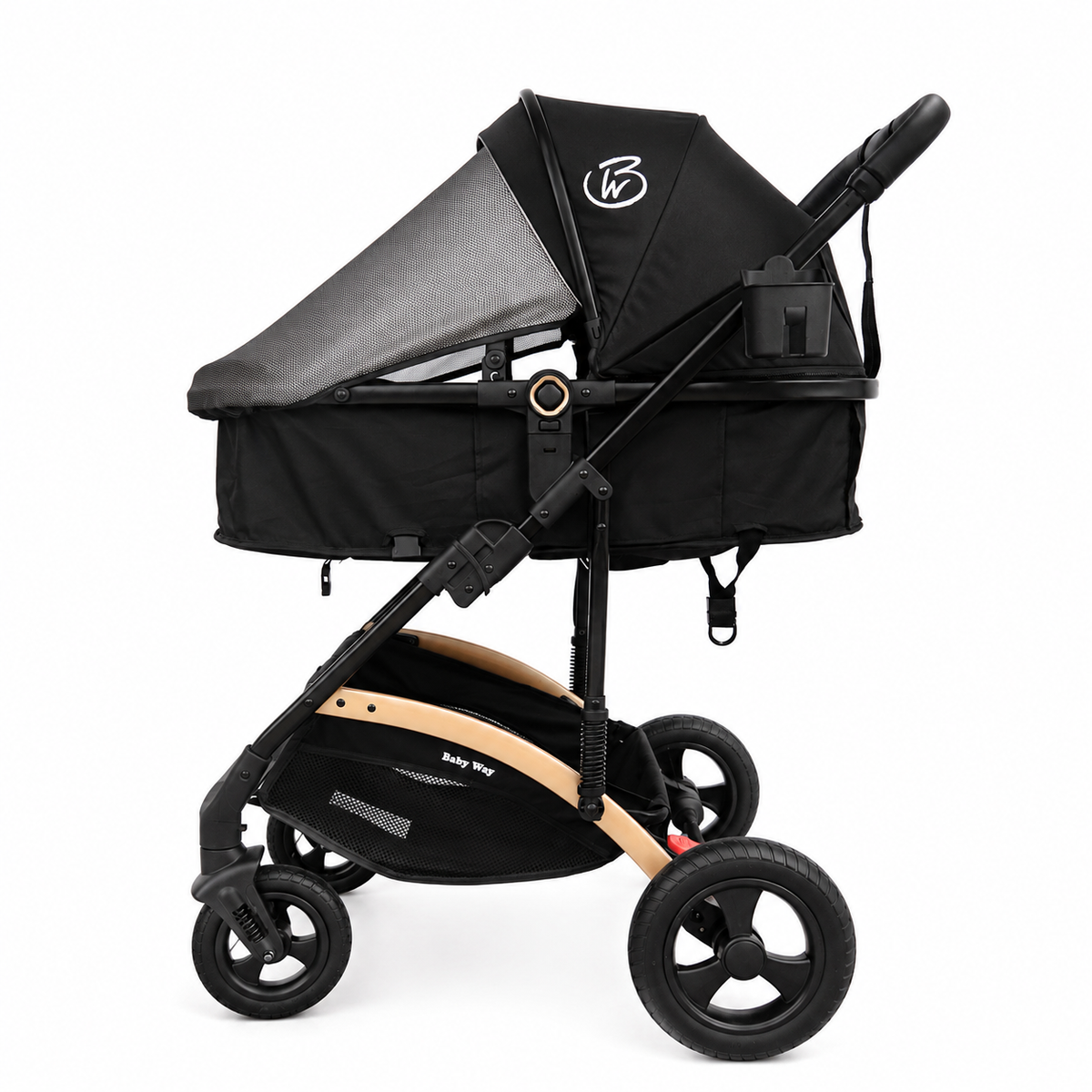 Preorder - Titan 3in1 Stroller + Bassinet + i-Size Capsule Car Seat Combo with Sunshade Set and Food Tray