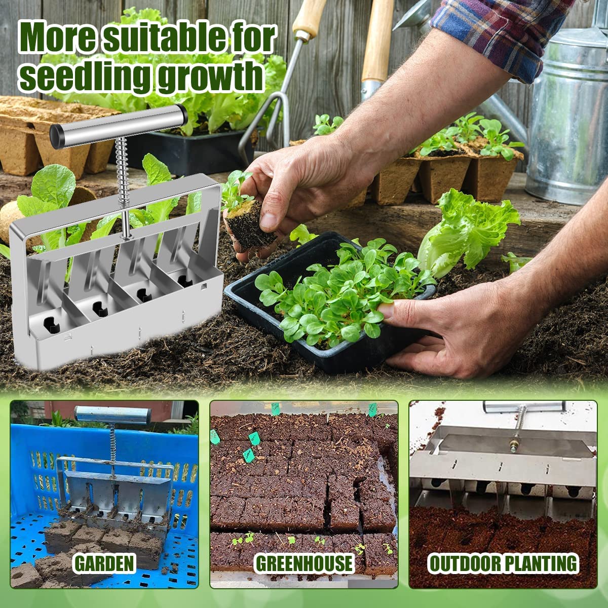 Manual Soil Blocker - salelink.co.nz
