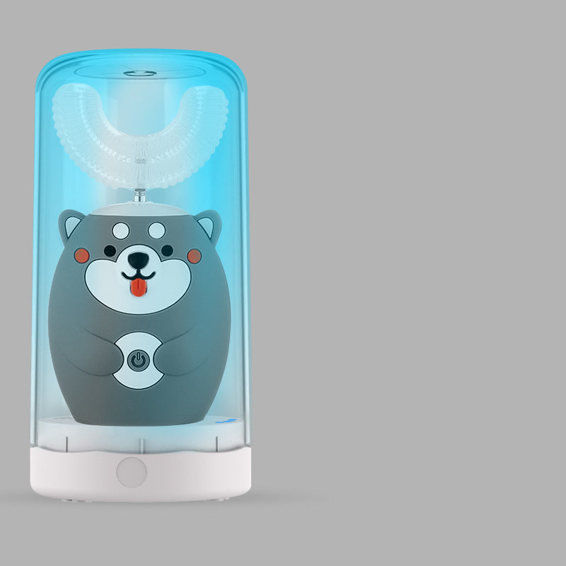 Children's U-Shaped Electric Toothbrush with Silicone Head