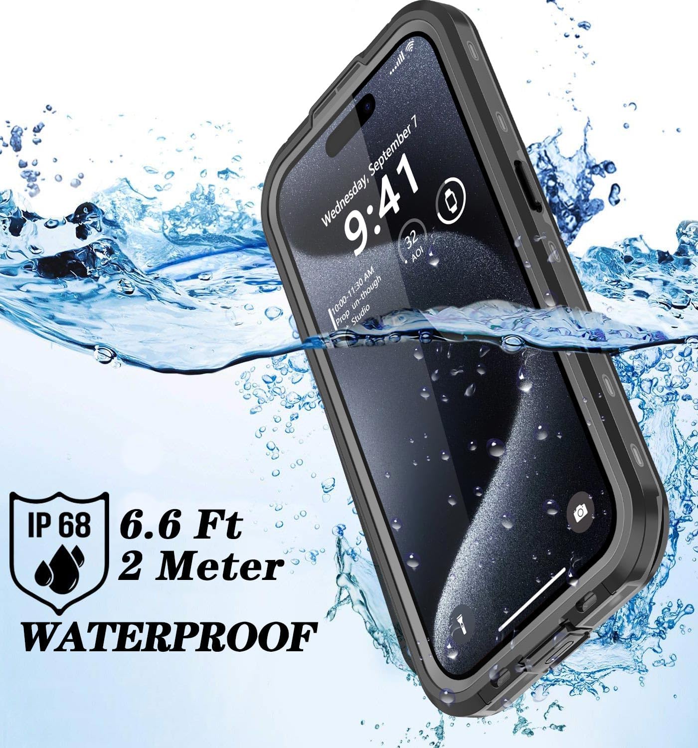 iPhone 15 Pro Case Waterproof - salelink.co.nz