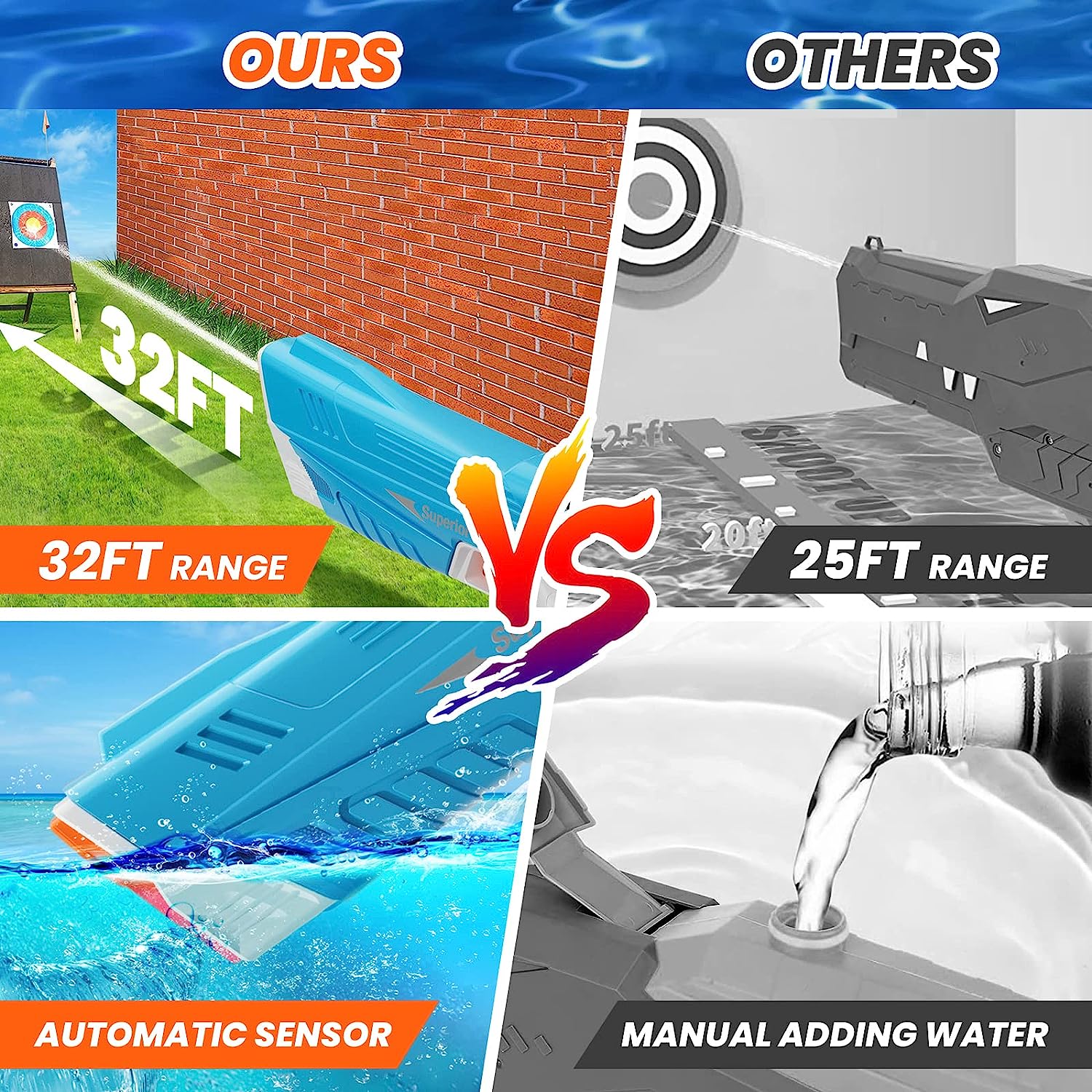 Electric Water Gun - salelink.co.nz