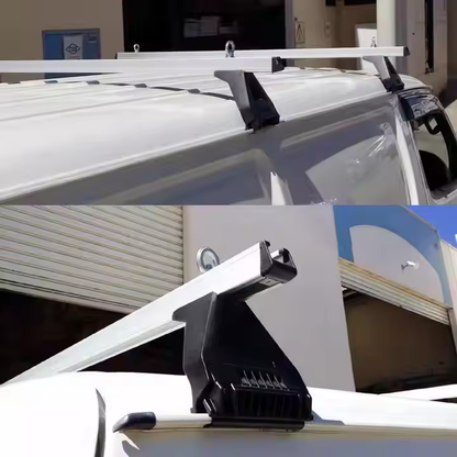 Set of 3 Heavy Duty Roof Racks Suitable for Toyota Hiace 2007-2018