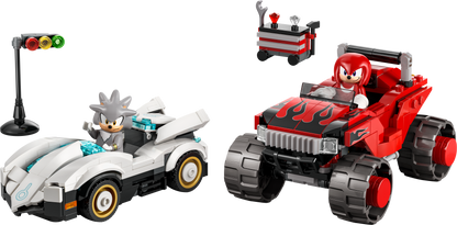 LEGO Sonic the Hedgehog: Silvers Car vs Knuckles Monster Truck (77118)