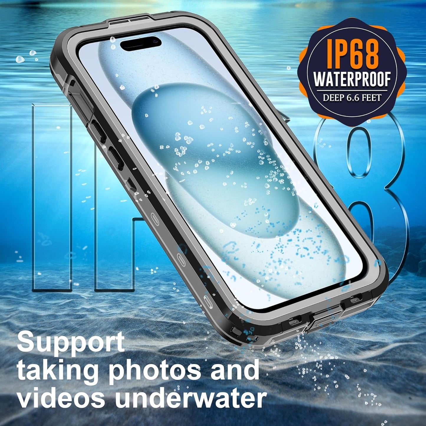 iPhone 15 Plus Case Waterproof - salelink.co.nz