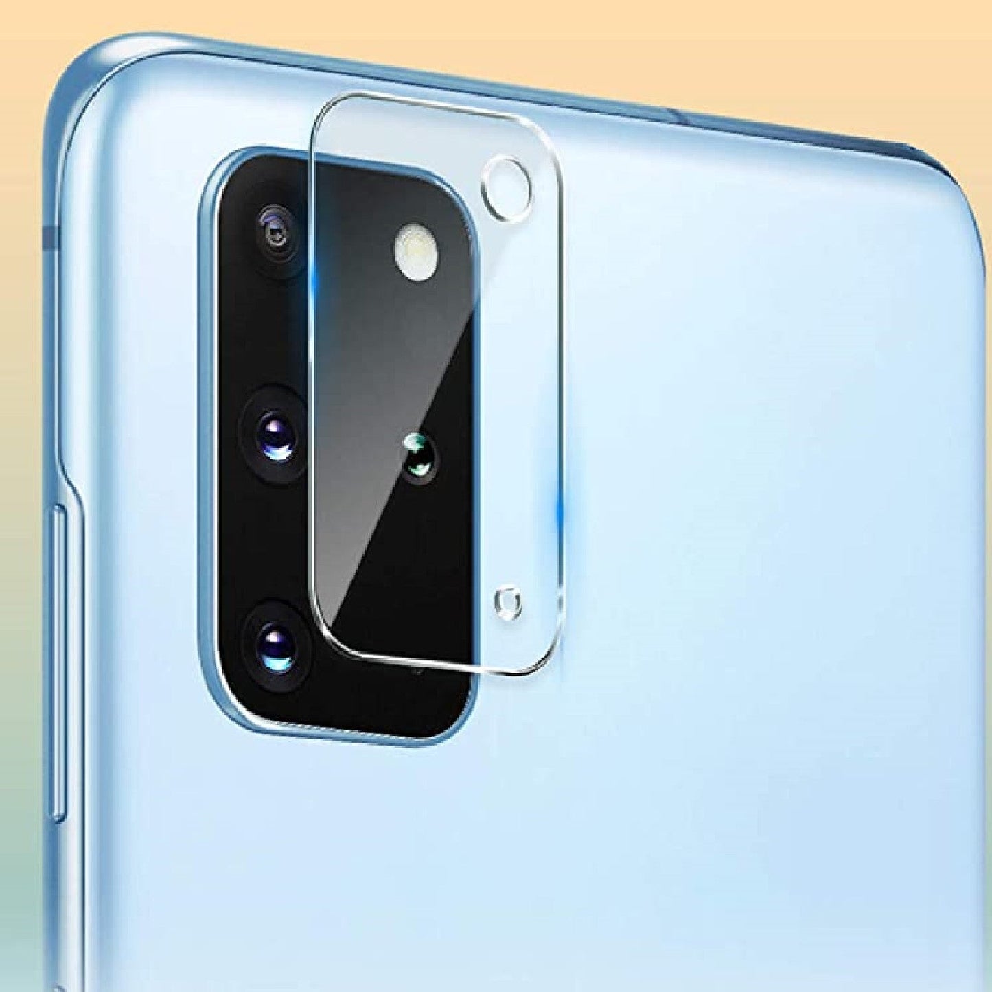 2PCS Samsung S20 Plus Camera Lens Glass Protector - Clear