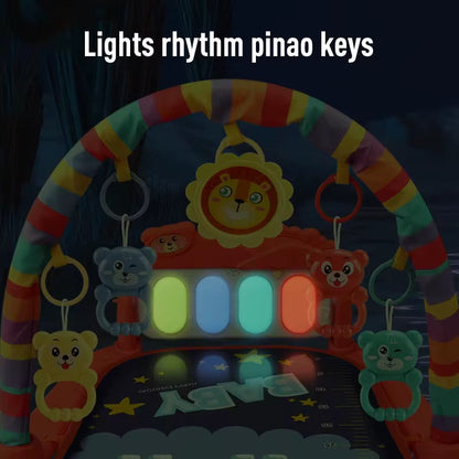 Baby Dino Play Gym & Kick Piano Mat – Multi-Functional Activity Center