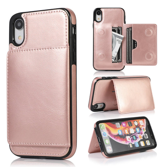 iPhone XR Case Wallet Cover Card Slots