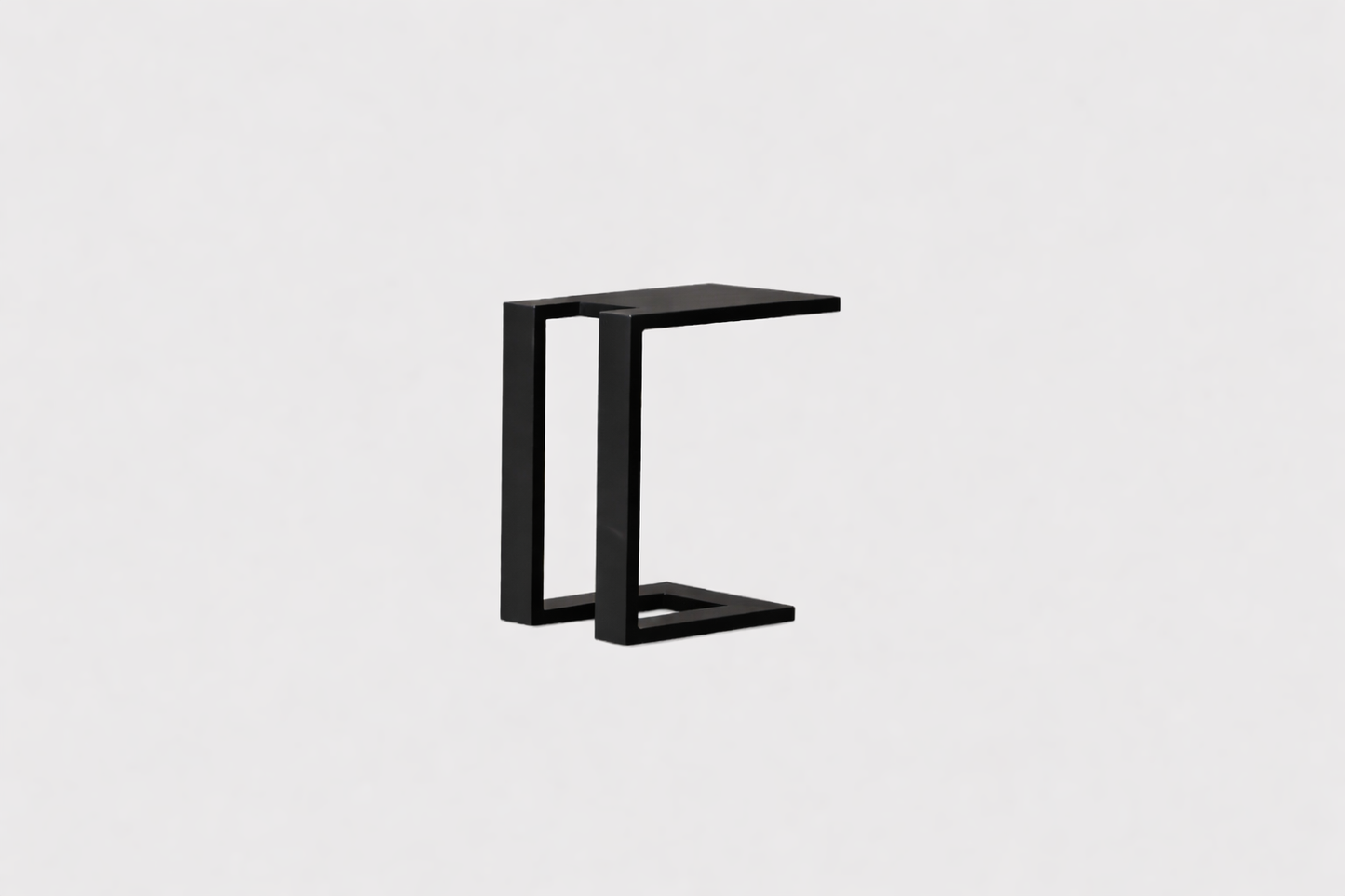 RECTANGULAR ALUMINIUM SIDE TABLE