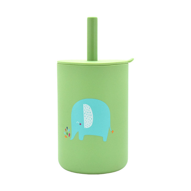 Leak-proof Silicone Children's Drinking Cup