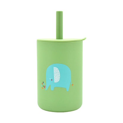 Leak-proof Silicone Children's Drinking Cup