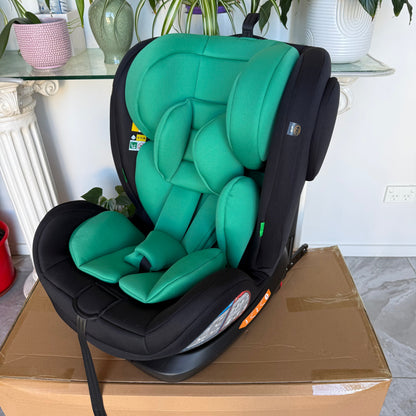 Arête Orbit 360° Rotational Car Seat — Green