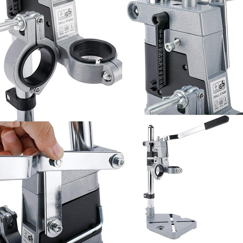 Drill Press Stand Holder Grinder Bracket Clamp Portable Bench