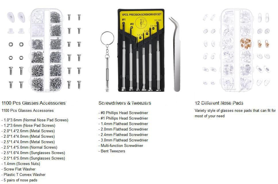 Eye Glasses Sunglasses Repair Kit - salelink.co.nz