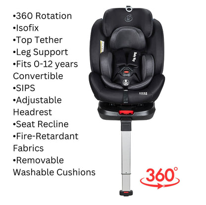 Preorder - Supra Bundle – 3in1 Stroller + Bassinet + Capsule + ISOFIX Base + Classic 360 Car Seat