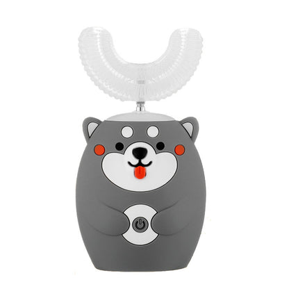Children's U-Shaped Electric Toothbrush with Silicone Head