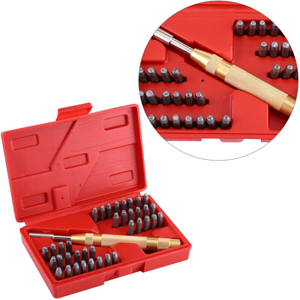 38pcs Letter Number Punch Set