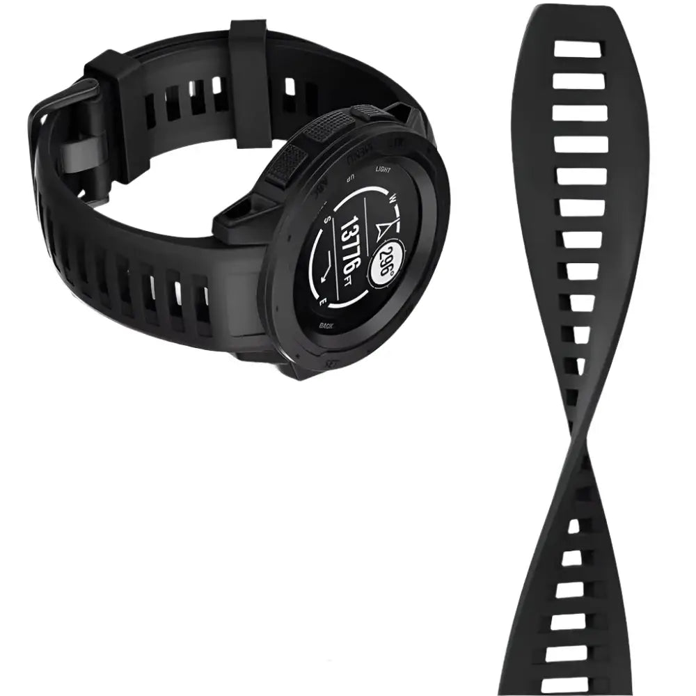 Soft Silicone Strap for the Garmin Instinct 1/2/Solar/Tactical Series (available in 5 colours)