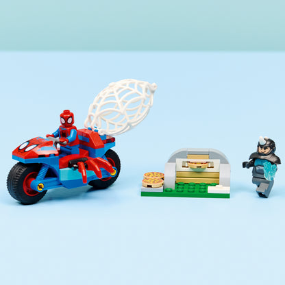 LEGO Marvel: Spidey And His Amazing Friends Spidey on his Motorcycle vs Rhino (11206)