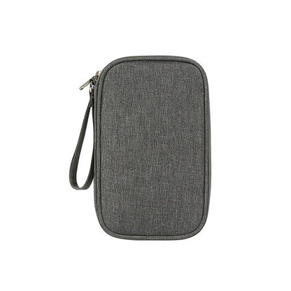 Portable Travel Data Cable Storage Bag for Electronics