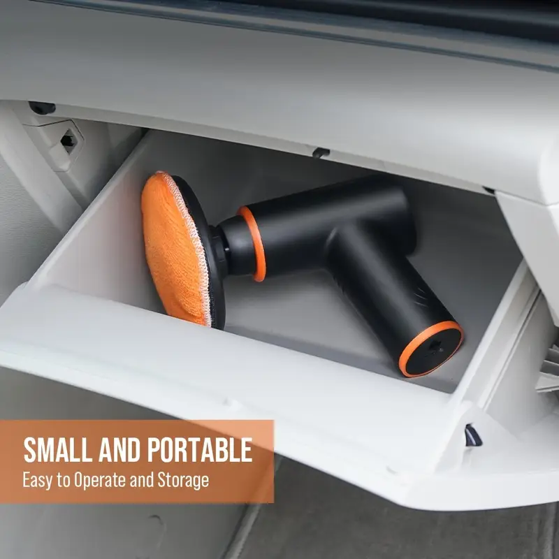 Mini Car Polisher Machine Wireless Waxer