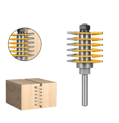 8mm Shank Finger Joint Router Bit Woodworking Cutter