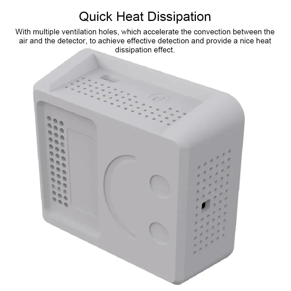 9-in-1 Air Quality Monitor with CO₂, PM & Temperature Sensors