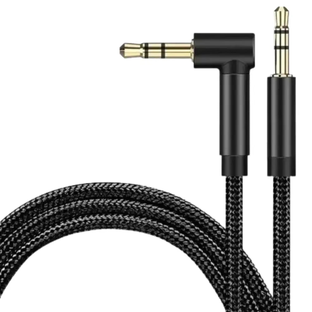 90° Jack Audio Cord for Samsung/Xiaomi/MP3