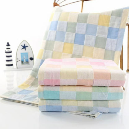 Cotton Baby Towels - Double Layered Absorbent Cloth