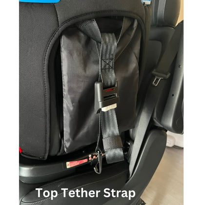 Safeguard 360 Rotating and Convertible Car Seat with Leg Support - Grey