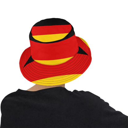 Stylish Men's Germany Flag Bucket Hat - Chino Cotton Twill, Comfortable & Fashionable