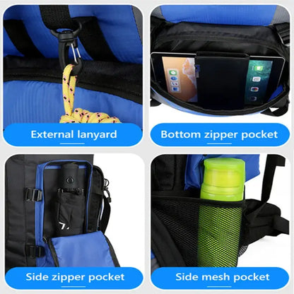 90L Waterproof Hiking & Camping Backpack (various colours available)