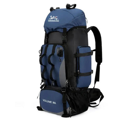 90L Waterproof Hiking & Camping Backpack (various colours available)