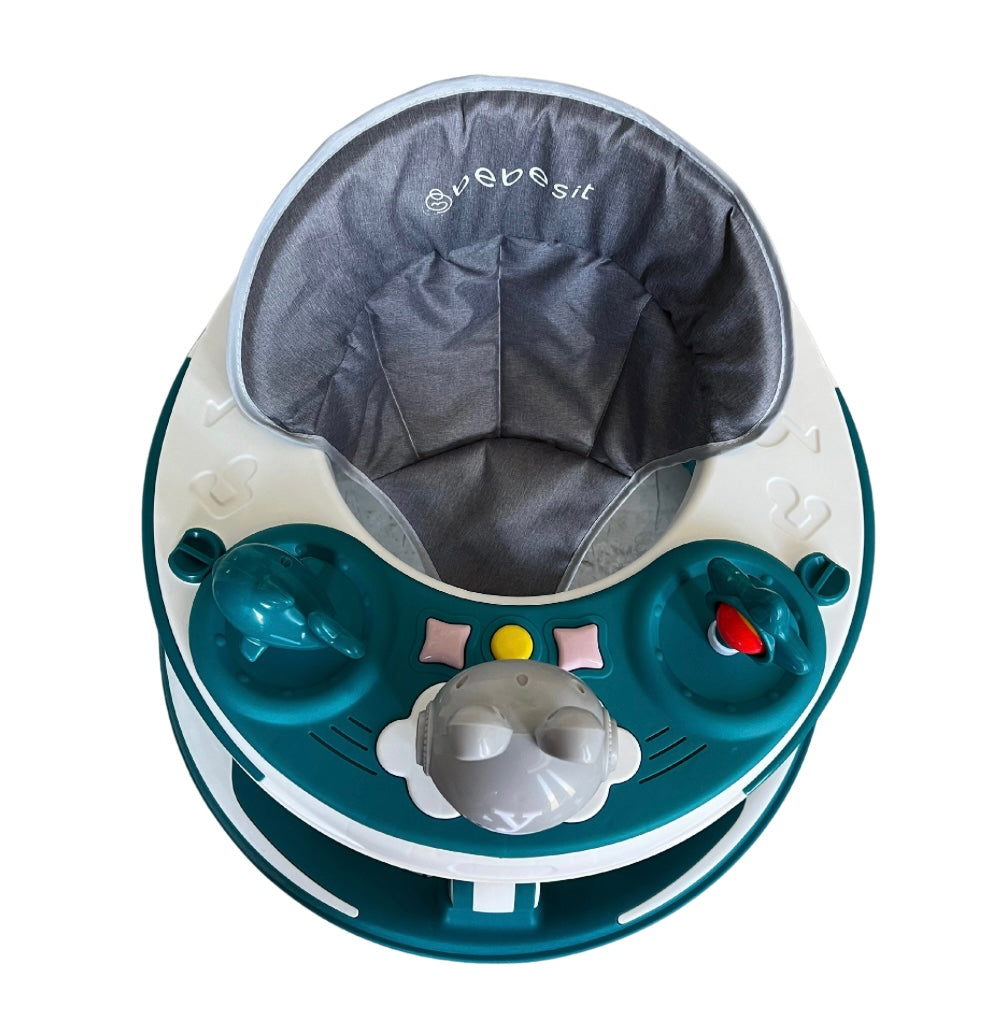 Deluxe O-ring Multifunctional Baby Walker with Lights and Melody Activity Centre