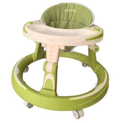 Zoom Adjustable O-ring Baby Walker with Push Handle