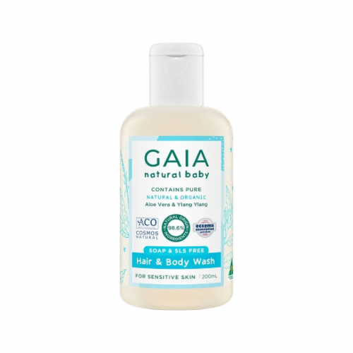 Gaia Natural Hair & Body Wash - 200ml