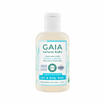 Gaia Natural Hair & Body Wash - 200ml